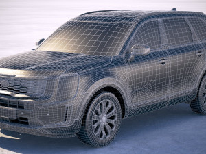 Kia Telluride 2020 3D Model