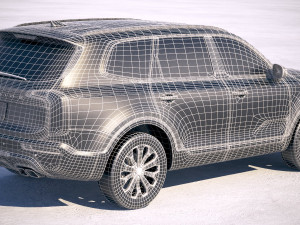 Kia Telluride 2020 3D Model