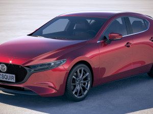 mazda 3 2019 3D Model