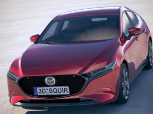 Mazda 3 2019 Modelo 3D