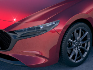 Mazda 3 2019 Modelo 3D