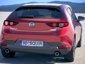 Mazda 3 2019 3D Model