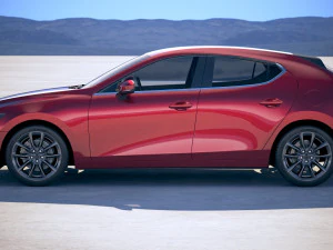 Mazda 3 2019 3D Model
