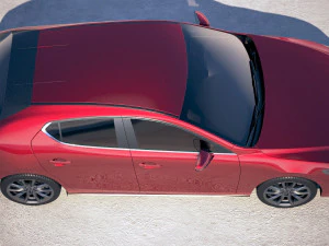 Mazda 3 2019 3D Model