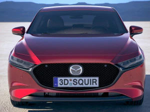 Mazda 3 2019 3D Model
