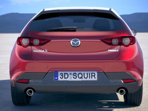 Mazda 3 2019 3D Model