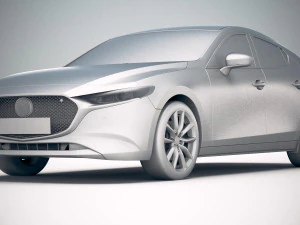 Mazda 3 2019 3D Model