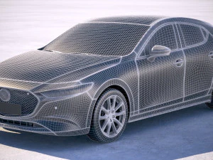Mazda 3 2019 3D Model