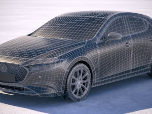 Mazda 3 2019 Modelo 3D