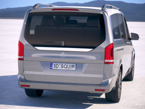 Mercedes-Benz V-class 2020 3D 模型