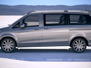 Mercedes-Benz V-class 2020 3D 模型