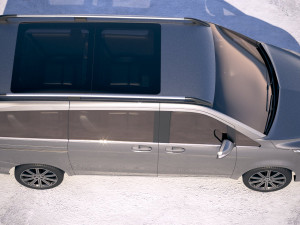 Mercedes-Benz V-class 2020 3D 模型