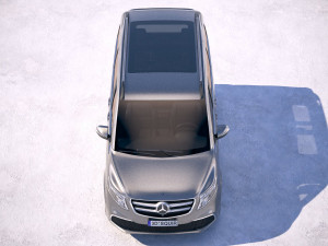 Mercedes-Benz V-class 2020 3D 模型