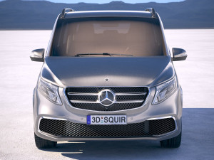Mercedes-Benz V-class 2020 3D 模型