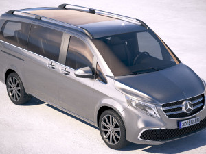 Mercedes-Benz V-class 2020 3D 模型