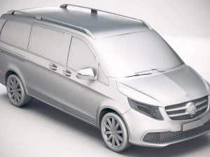 Mercedes-Benz V-class 2020 3D Model