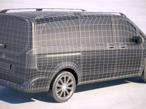 Mercedes-Benz V-class 2020 3D Model