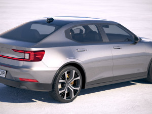 Polestar 2 2020 3D Model