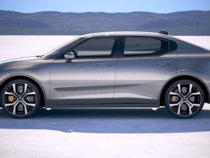 Polestar 2 2020 3D Model