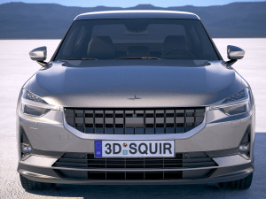 Polestar 2 2020 3D Model
