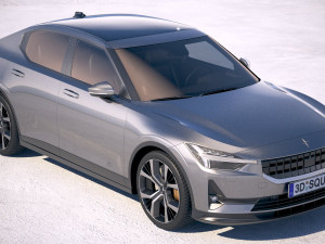 Polestar 2 2020 3D Model