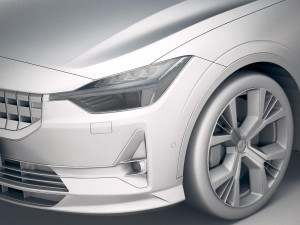 Polestar 2 2020 3D Model