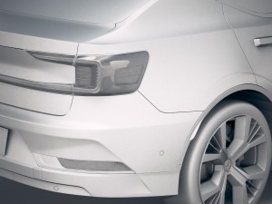 Polestar 2 2020 3D Model