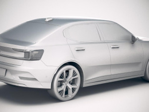 Polestar 2 2020 3D Model