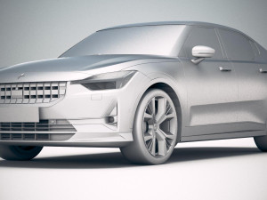 Polestar 2 2020 3D Model