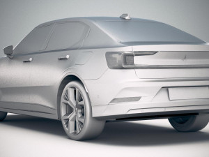 Polestar 2 2020 3D Model