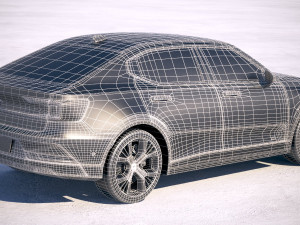 Polestar 2 2020 3D Model