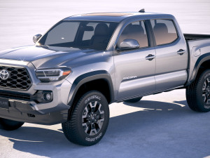 toyota tacoma trd 2020 3D Model