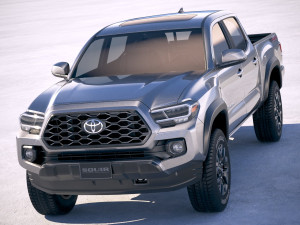 Toyota Tacoma TRD 2020 Model 3D