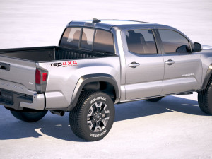 Toyota Tacoma TRD 2020 Model 3D