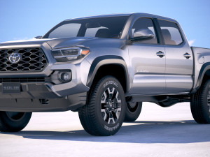 Toyota Tacoma TRD 2020 Model 3D