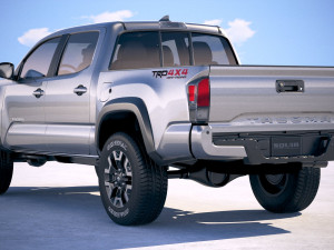 Toyota Tacoma TRD 2020 Model 3D