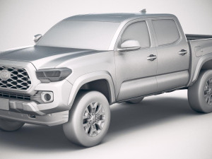 Toyota Tacoma TRD 2020 Model 3D