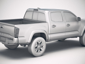 Toyota Tacoma TRD 2020 Model 3D