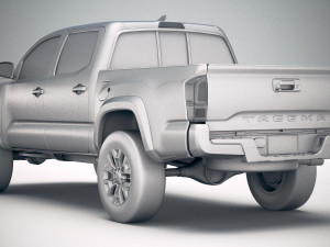 Toyota Tacoma TRD 2020 Model 3D