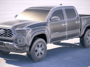 Toyota Tacoma TRD 2020 Model 3D