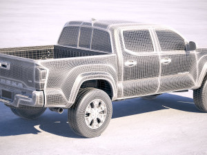 Toyota Tacoma TRD 2020 Model 3D
