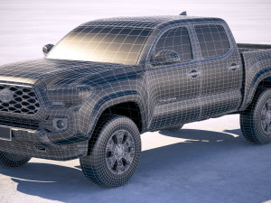 Toyota Tacoma TRD 2020 Model 3D