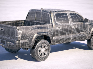 Toyota Tacoma TRD 2020 Model 3D