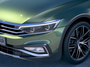Volkswagen Passat Alltrack 2020 3Dモデル