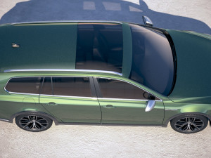 Volkswagen Passat Alltrack 2020 3Dモデル