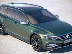 Volkswagen Passat Alltrack 2020 3Dモデル