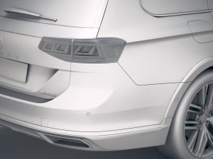 Volkswagen Passat Alltrack 2020 3Dモデル