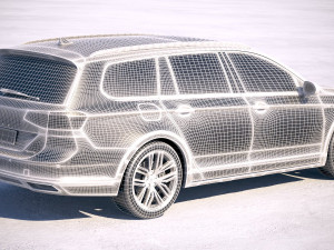 Volkswagen Passat Alltrack 2020 3Dモデル