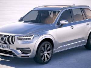 Volvo XC90 2020 3D-Modell