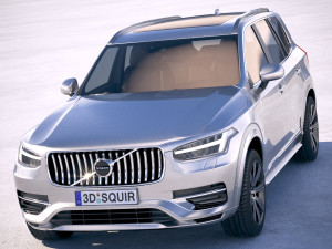 Volvo XC90 2020 3D Модель